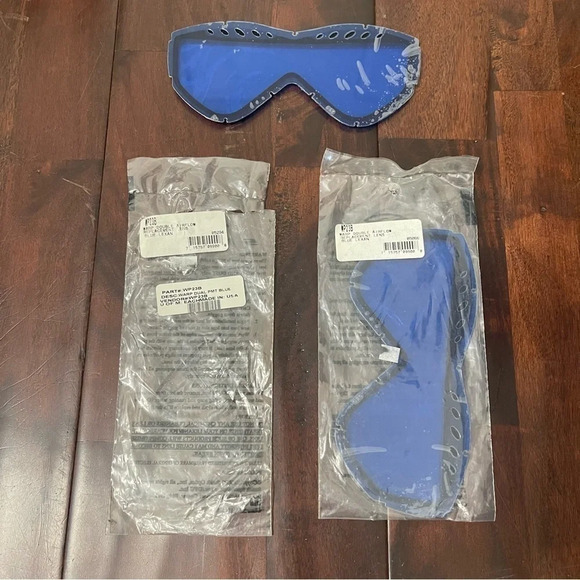 Smith Warp Double Airflow Replacement Lens Blue Pecan Set Of 2 - Picture 1 of 5